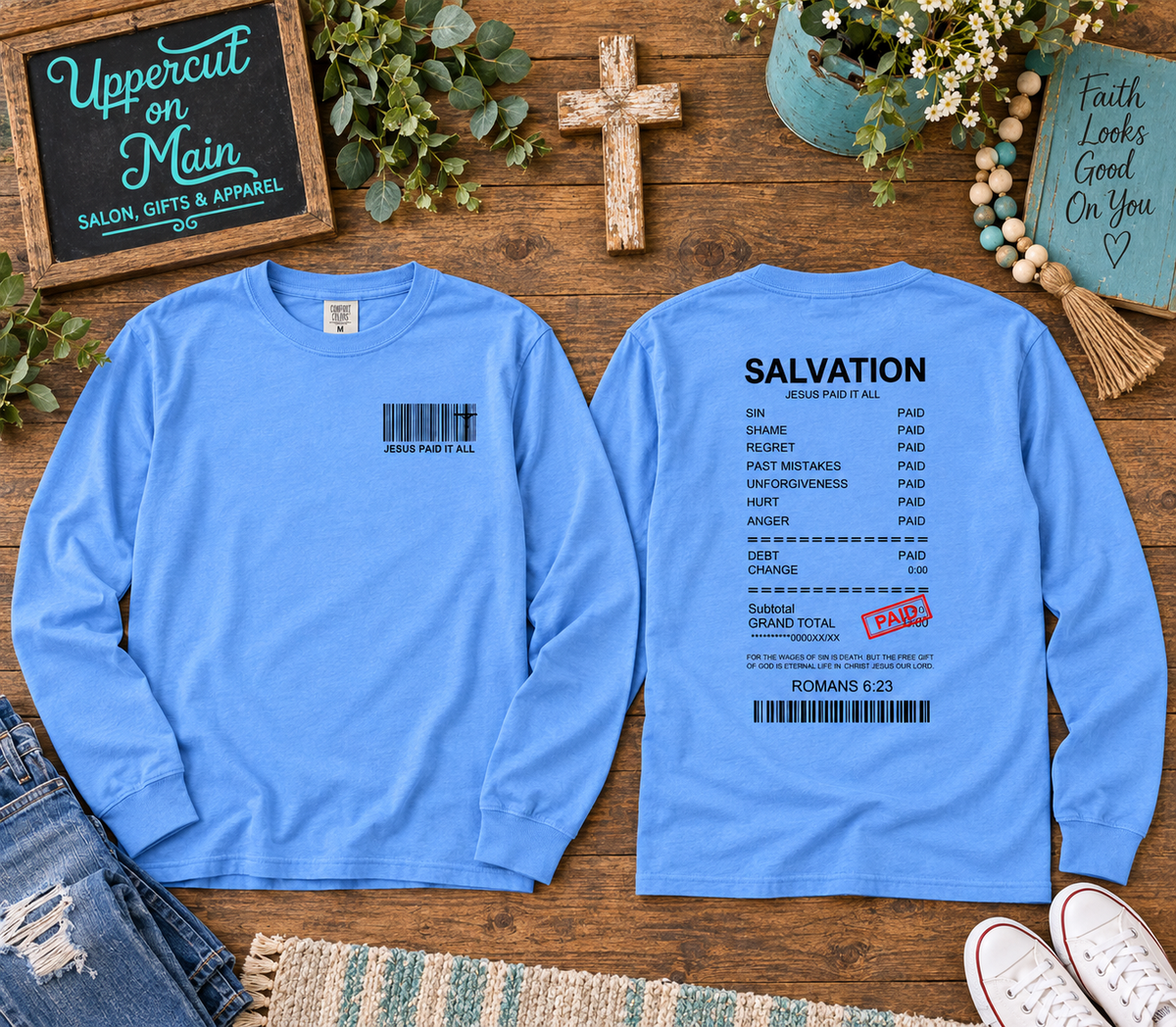 JESUS PAID Graphic Shirt