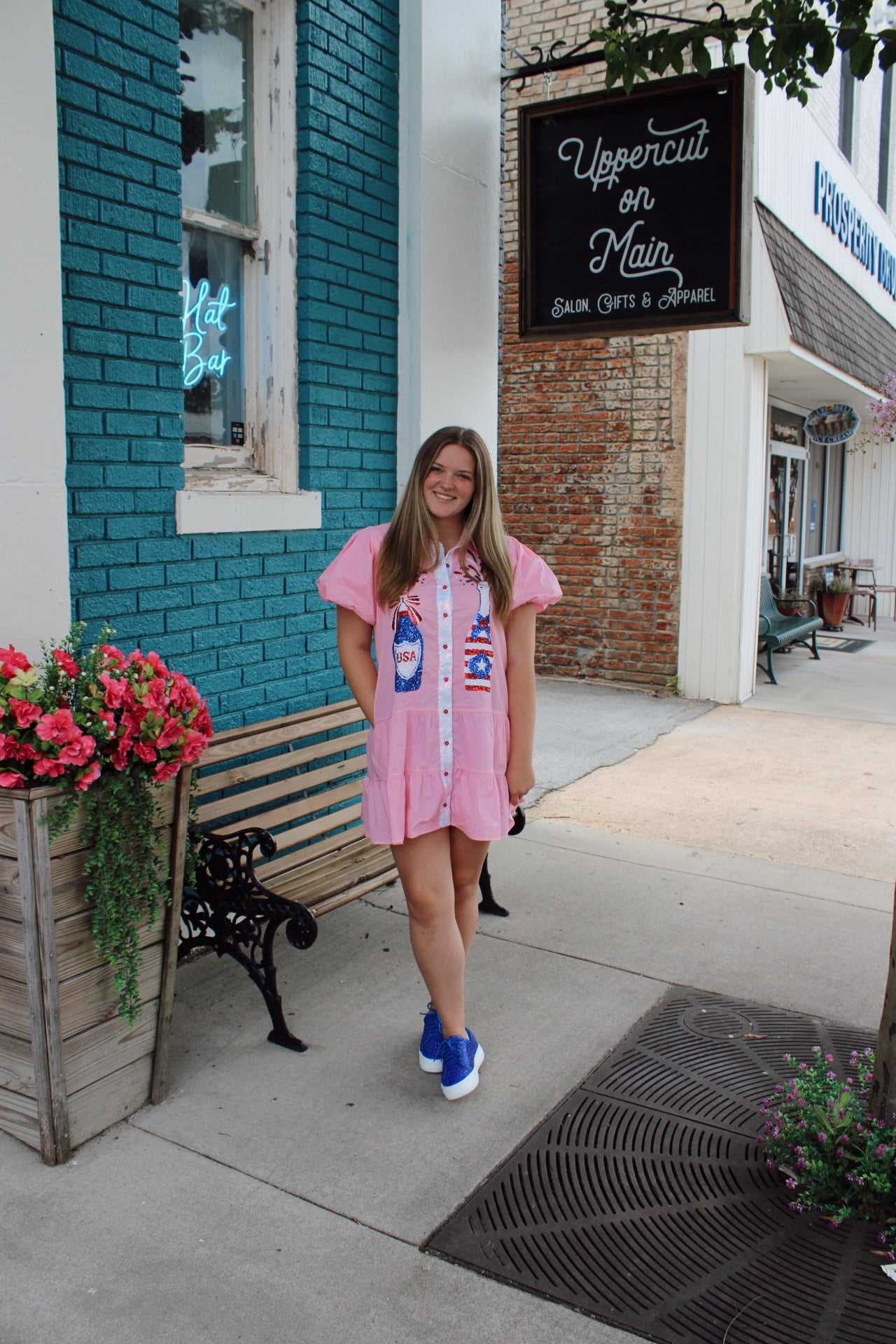 Patriotic Sequin Dress