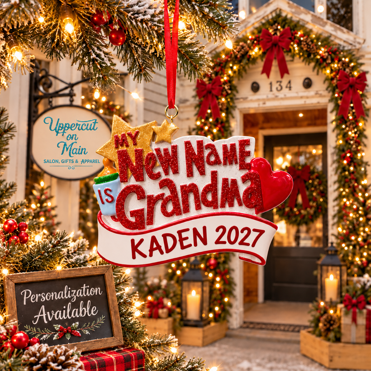 Personalizable Ornaments