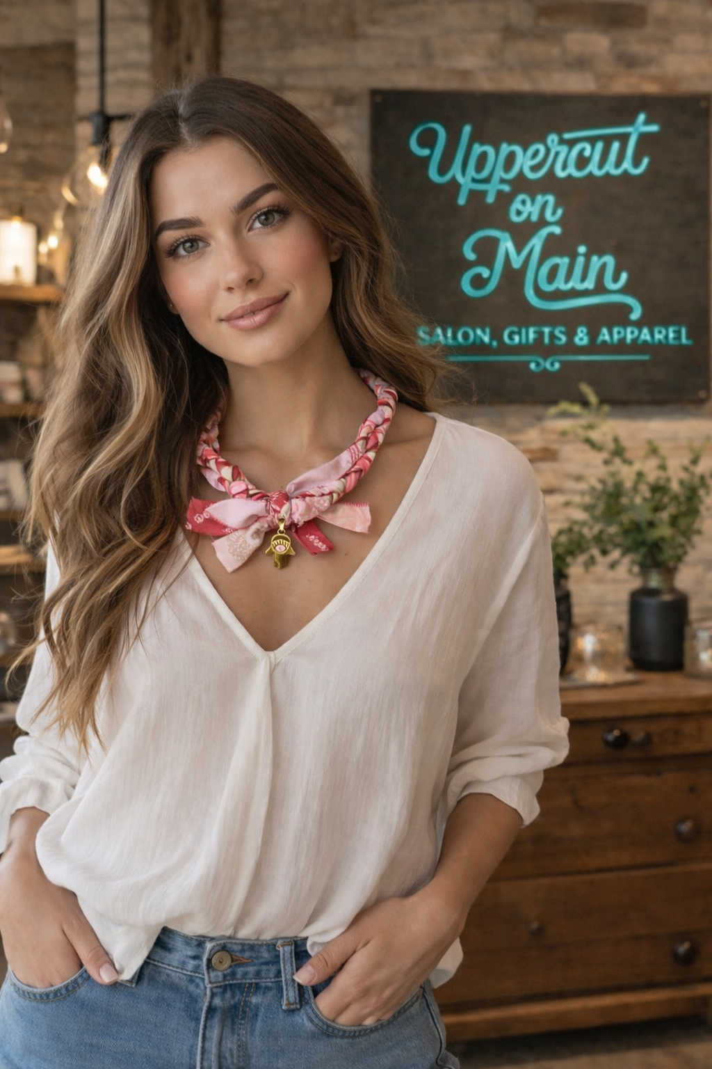 SANSIRA/Braided Necklaces