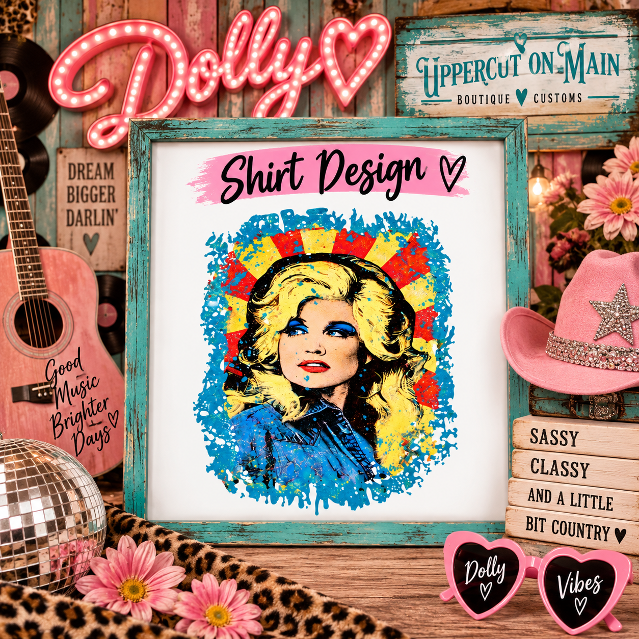 RETRO Dolly Parton Graphic Shirt