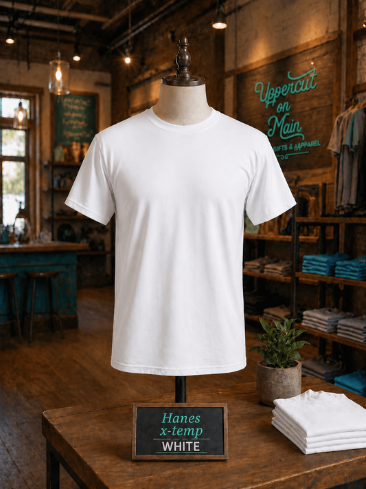 Hanes X-TEMP WHITE Shirt