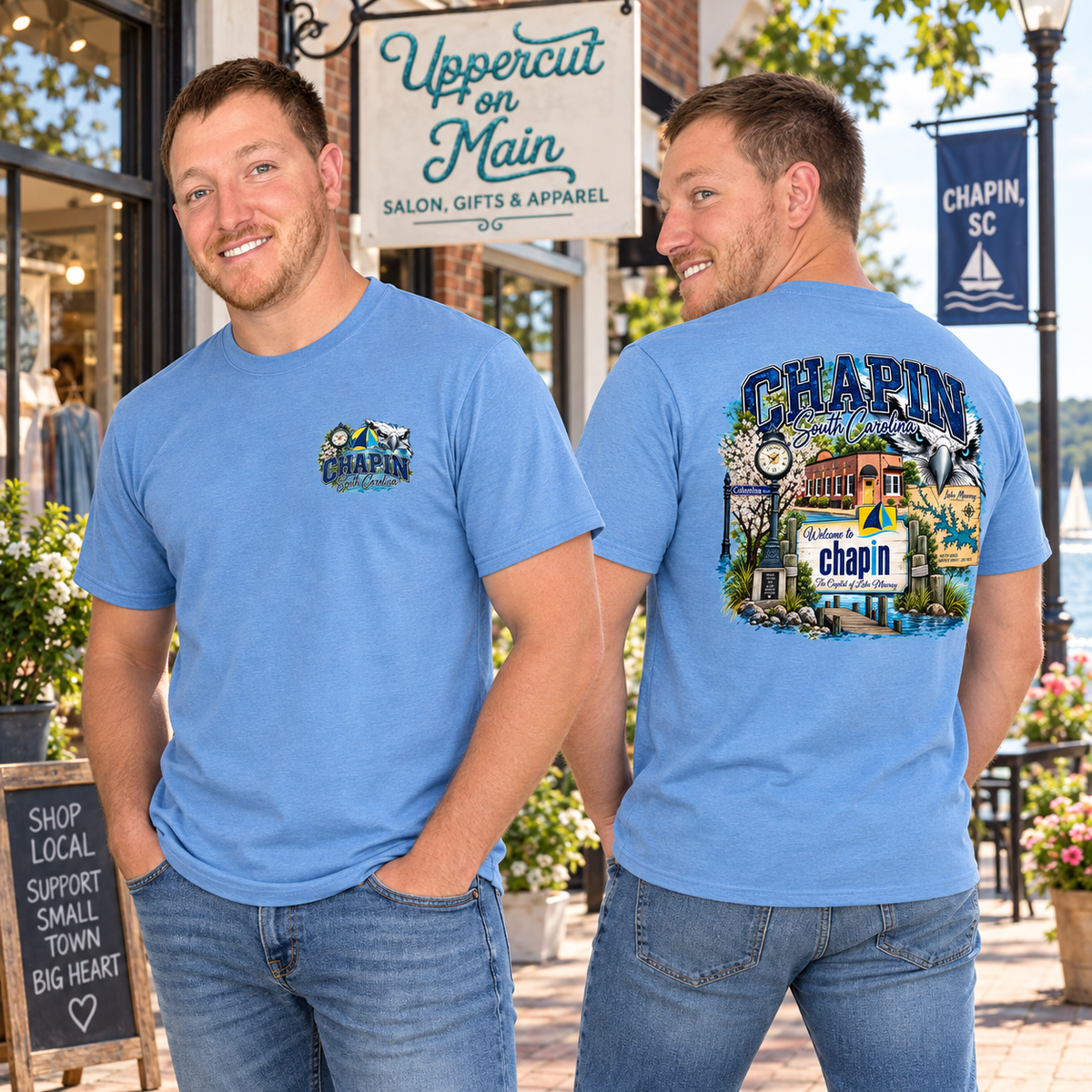 HOMETOWN Custom Graphic Shirt CHAPIN SC