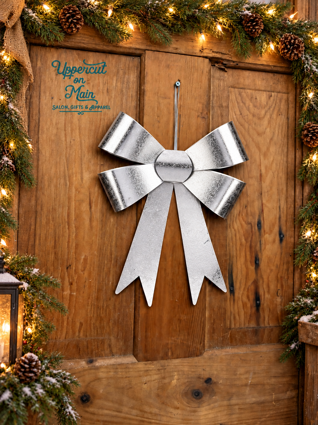 Metal Christmas Bow