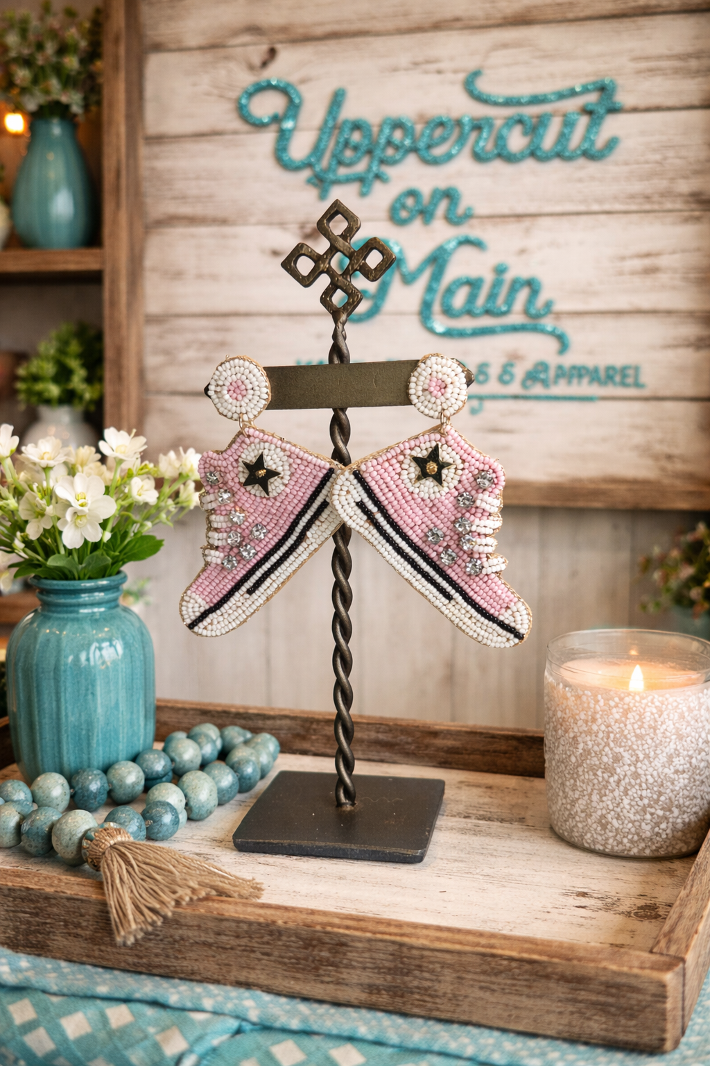 STELLA ( Beaded Shoes ) Earrings