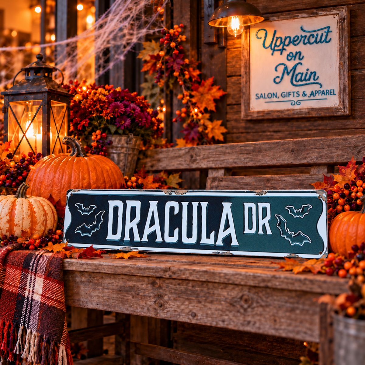 Halloween Metal Signs