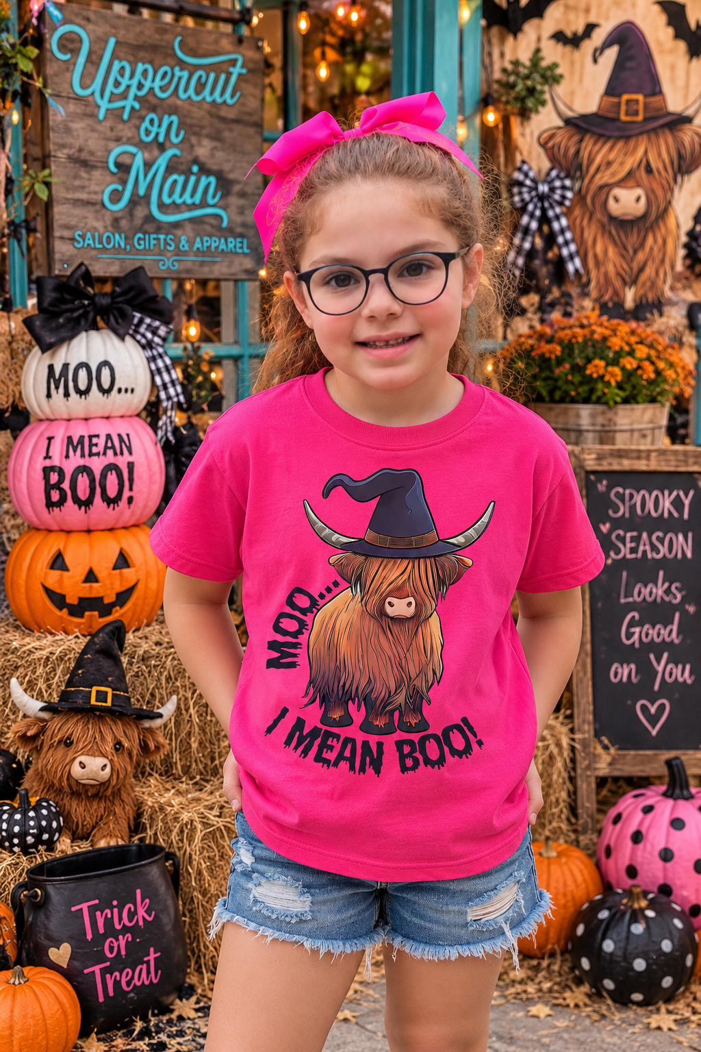 Youth MOO….I MEAN BOO! Graphic Shirt