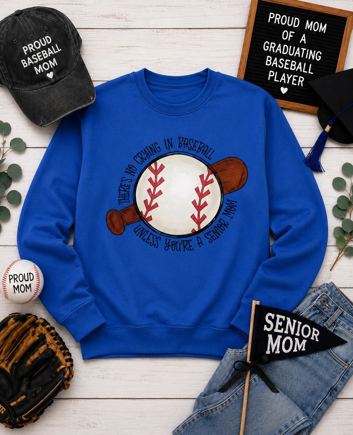 THERE’S NO CRYING IN BASEBALL Custom Shirt