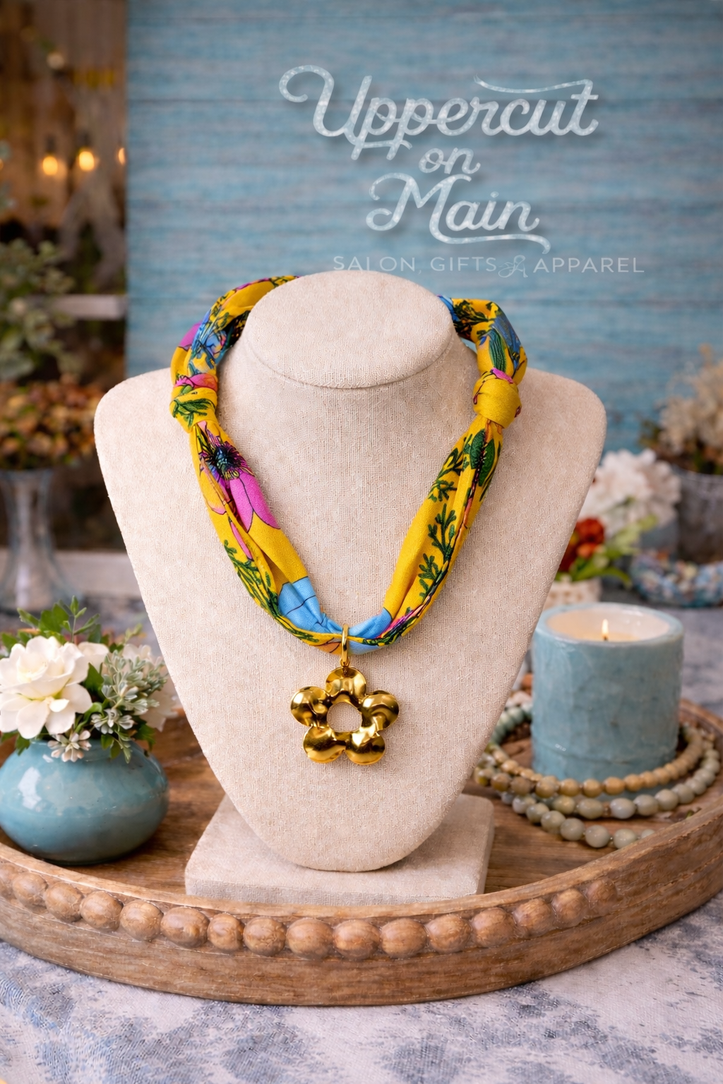 Freely Cece Scarf Charm Necklace