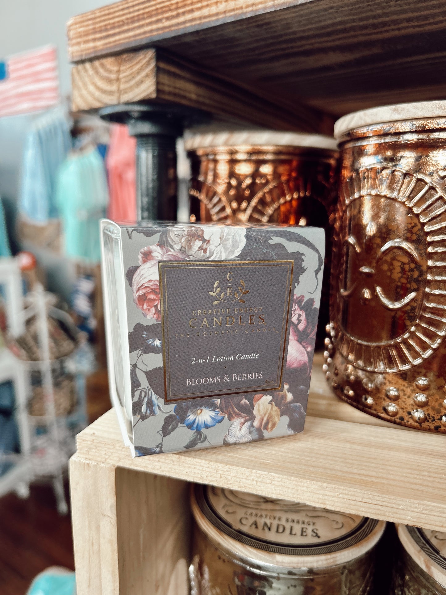 Creative Energy Candles Square 10oz & 6oz