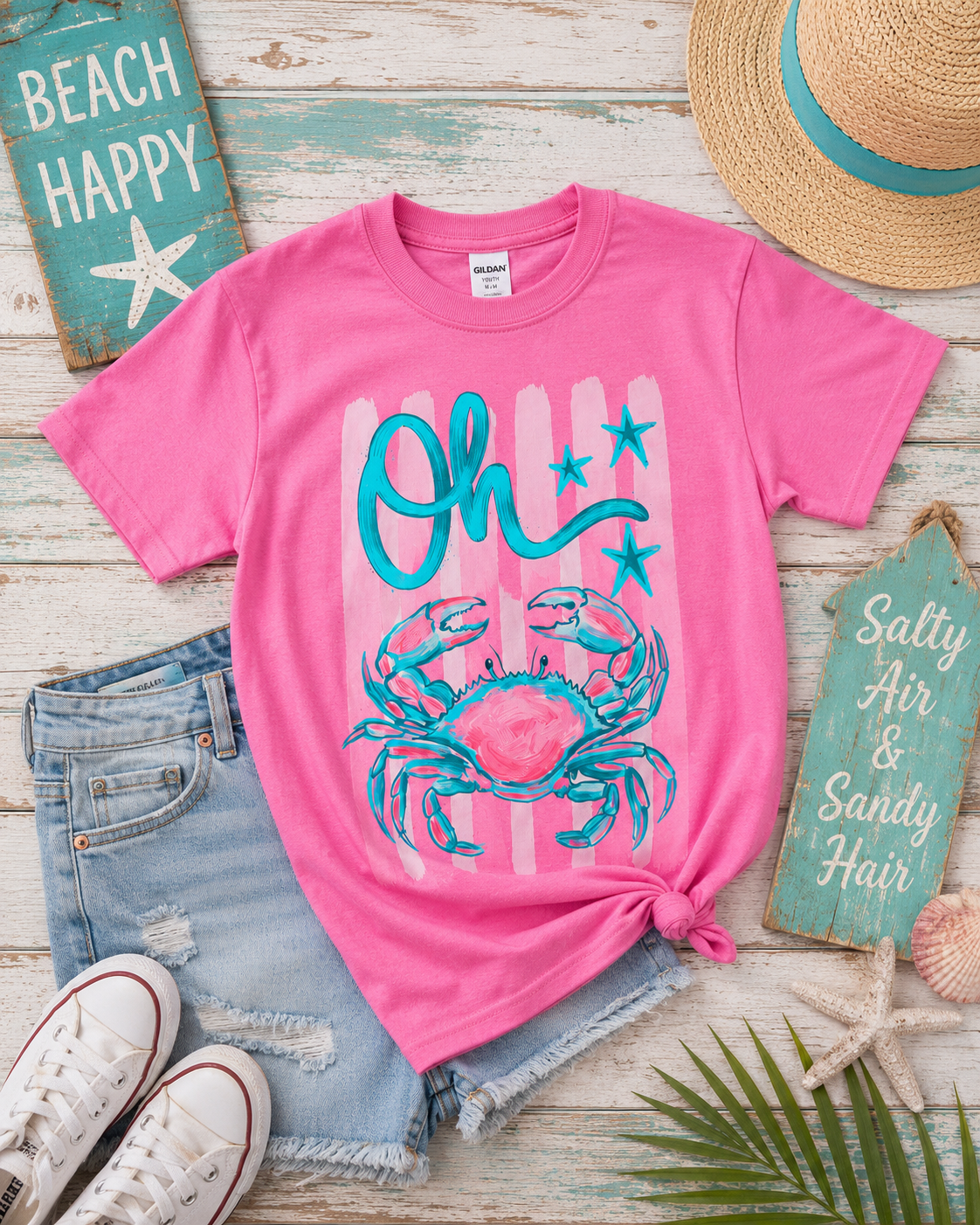 Youth OH CRAB! Custom Shirt