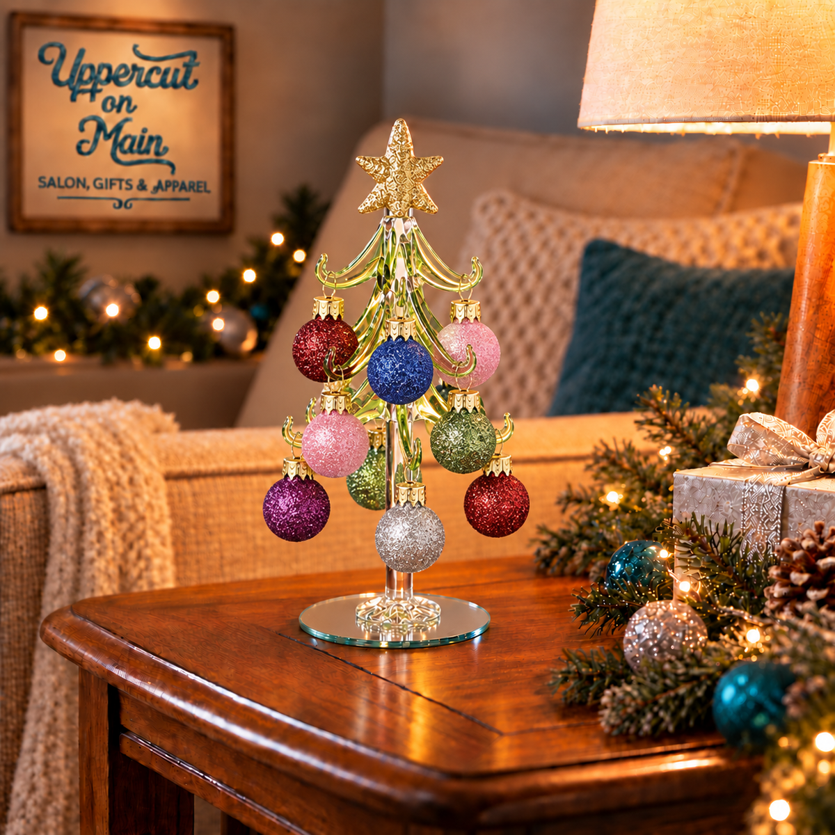 Mini Glass/Glitter TREE