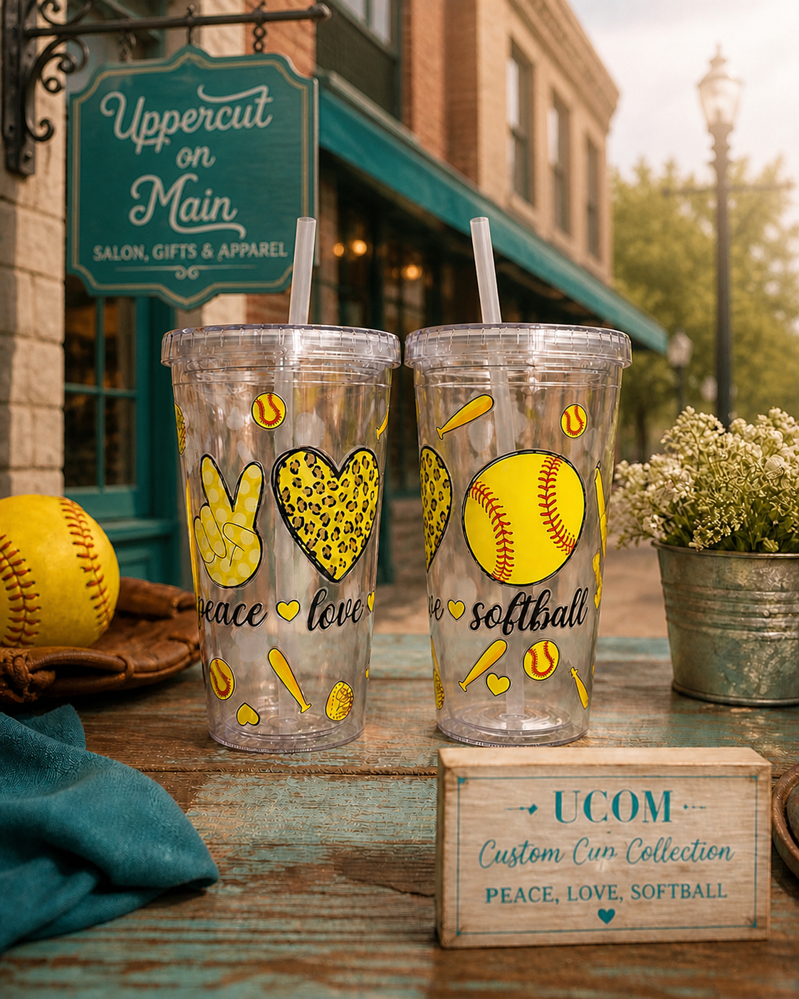 Peace, Love, Softball Cup