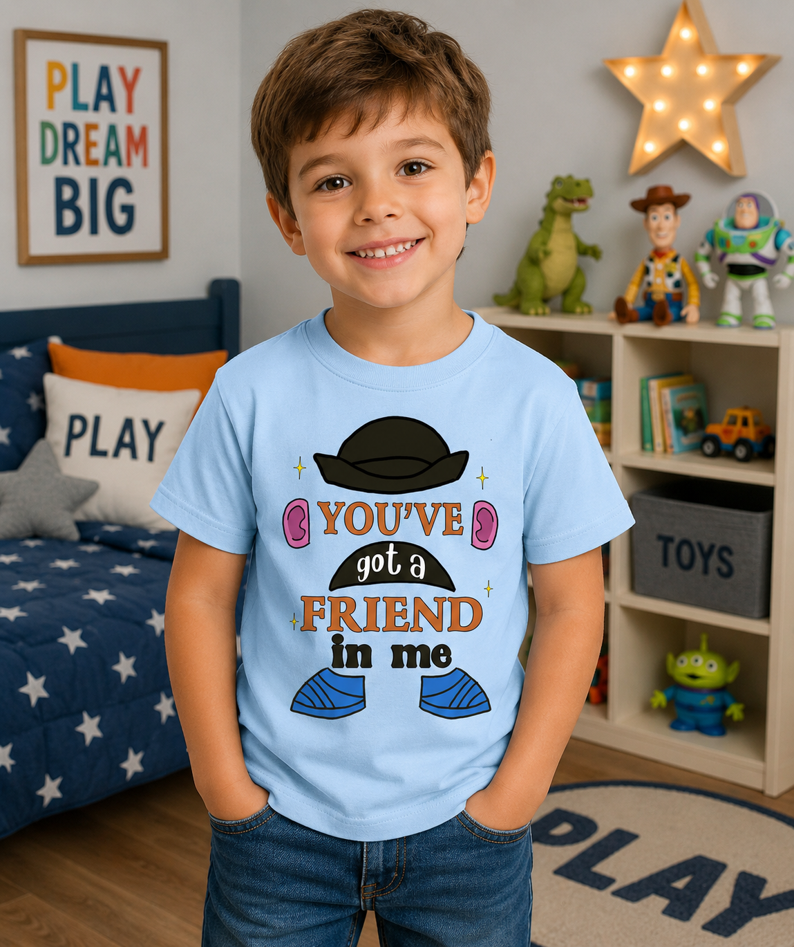 YOU’VE GOT A FRIEND IN ME Custom Shirt