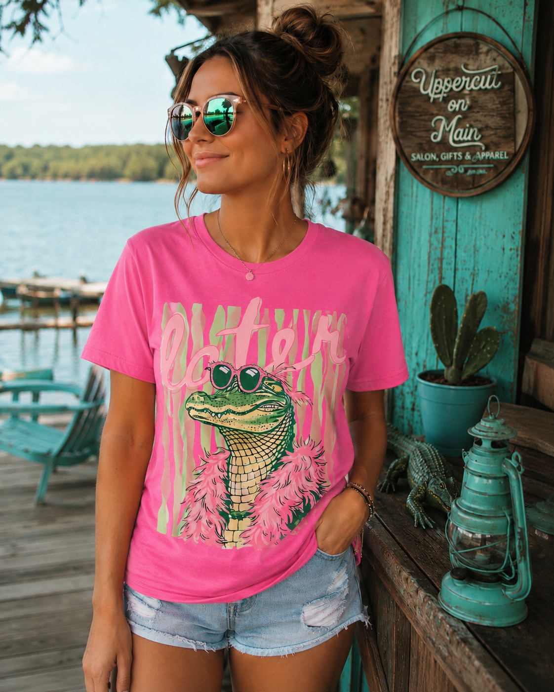 BOUGIE LATER GATOR Custom Graphic Shirt