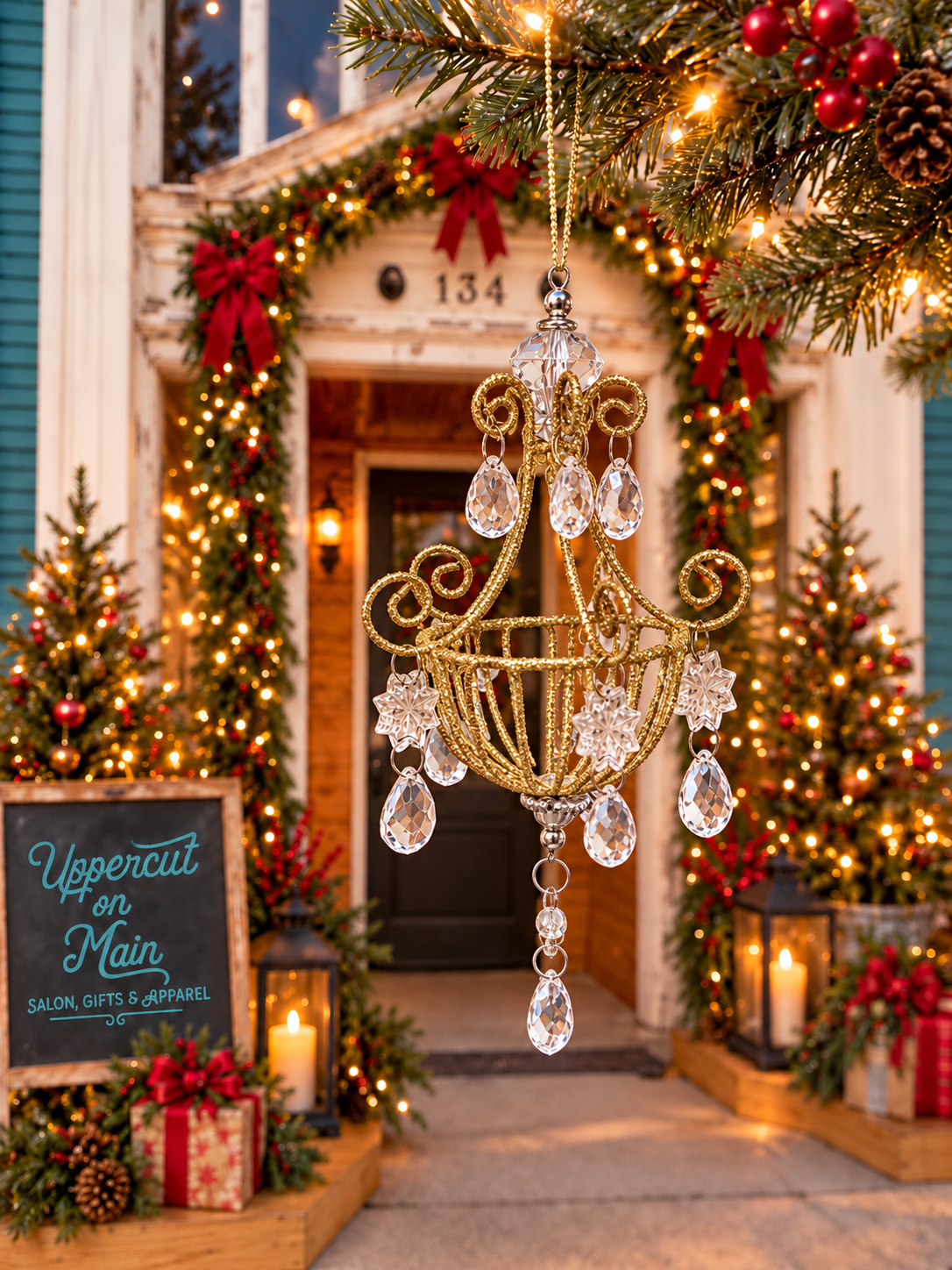 Kurt Adler CHANDELIER ORNAMENTS