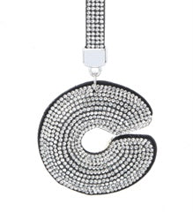 GANZ Sparkle Monogram Keychains