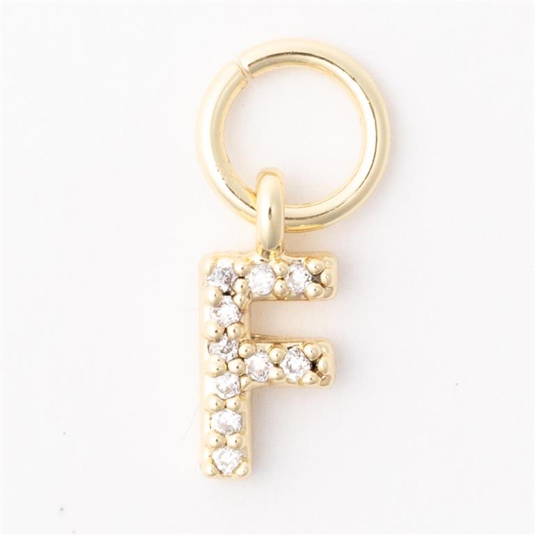MICHELLE MCDOWELL Earring Initial Charms