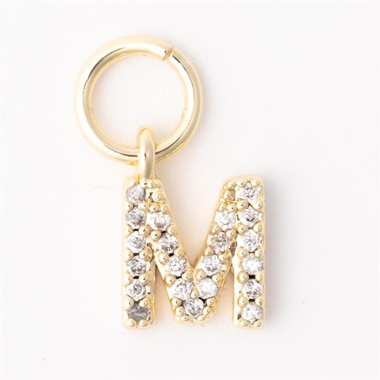 MICHELLE MCDOWELL Earring Initial Charms