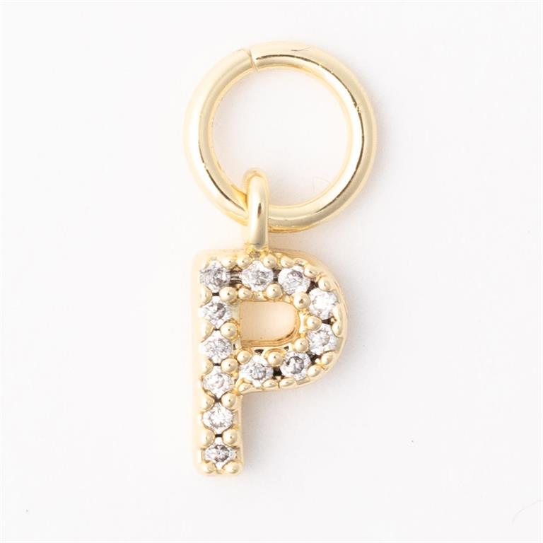 MICHELLE MCDOWELL Earring Initial Charms