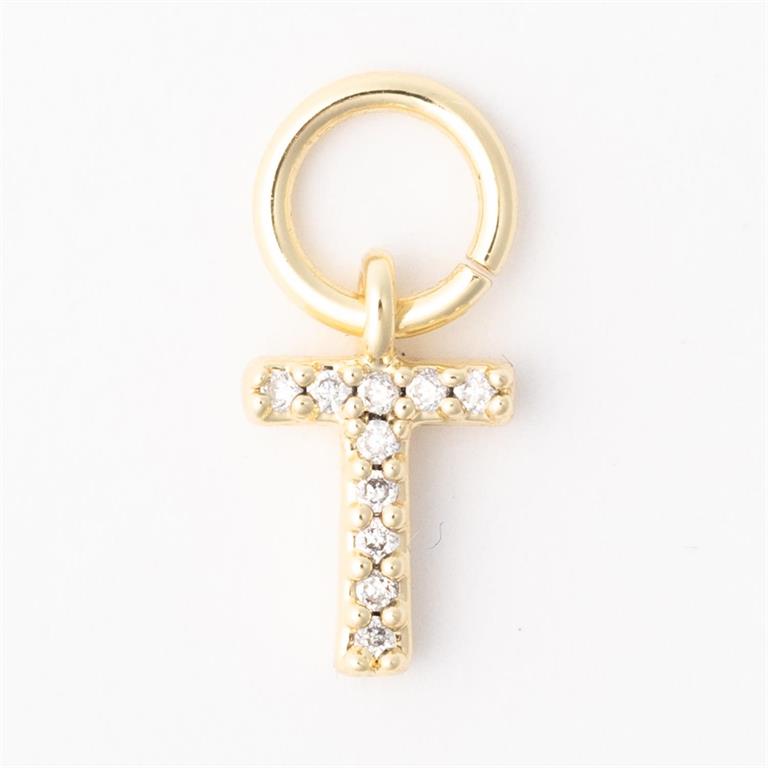 MICHELLE MCDOWELL Earring Initial Charms