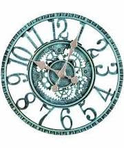 EVERGREEN Outdoor Wall Clock