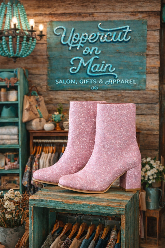 CORKYS Razzle Dazzle Glitter Booties