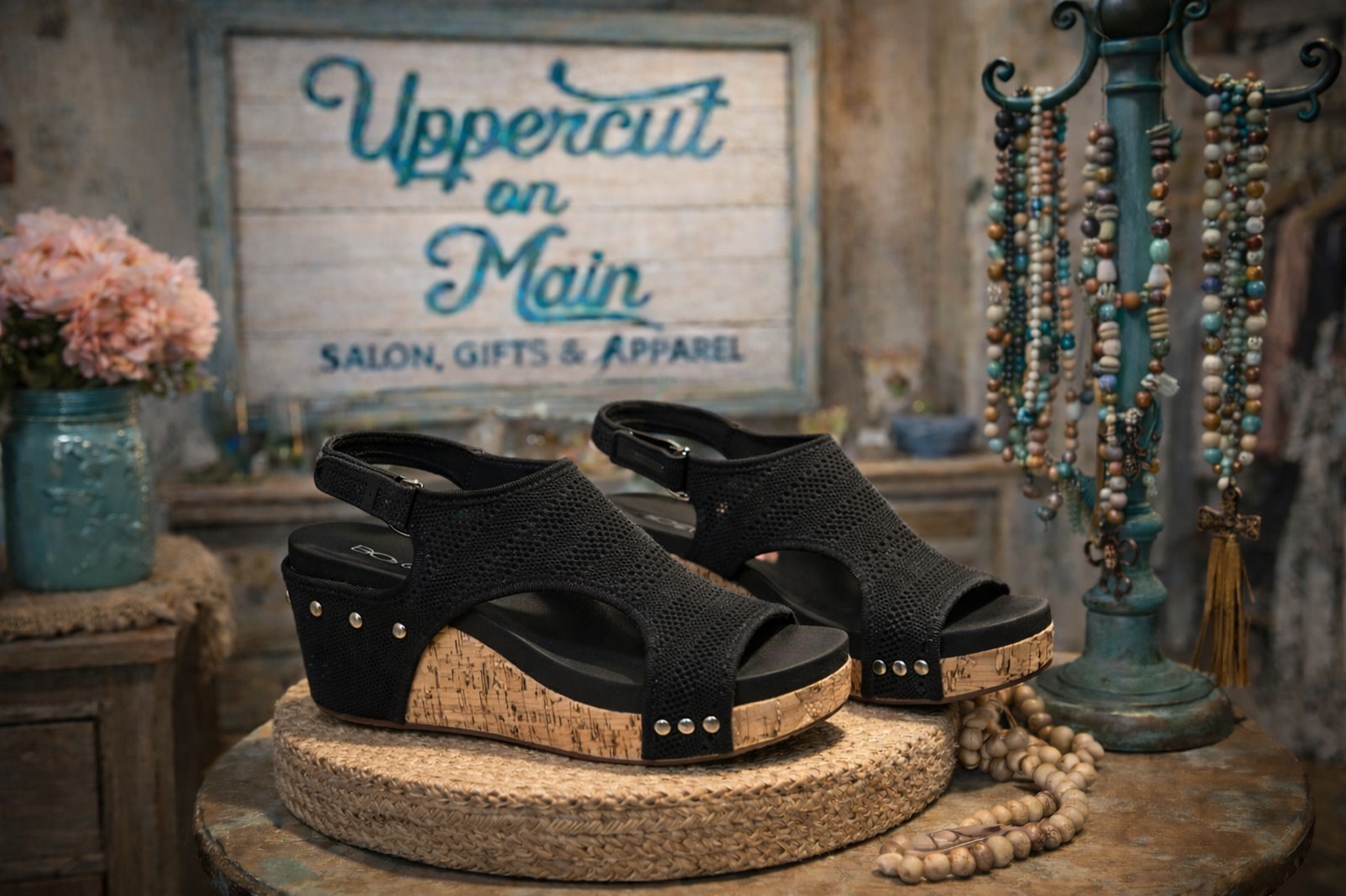CORKYS Carley Black Knit