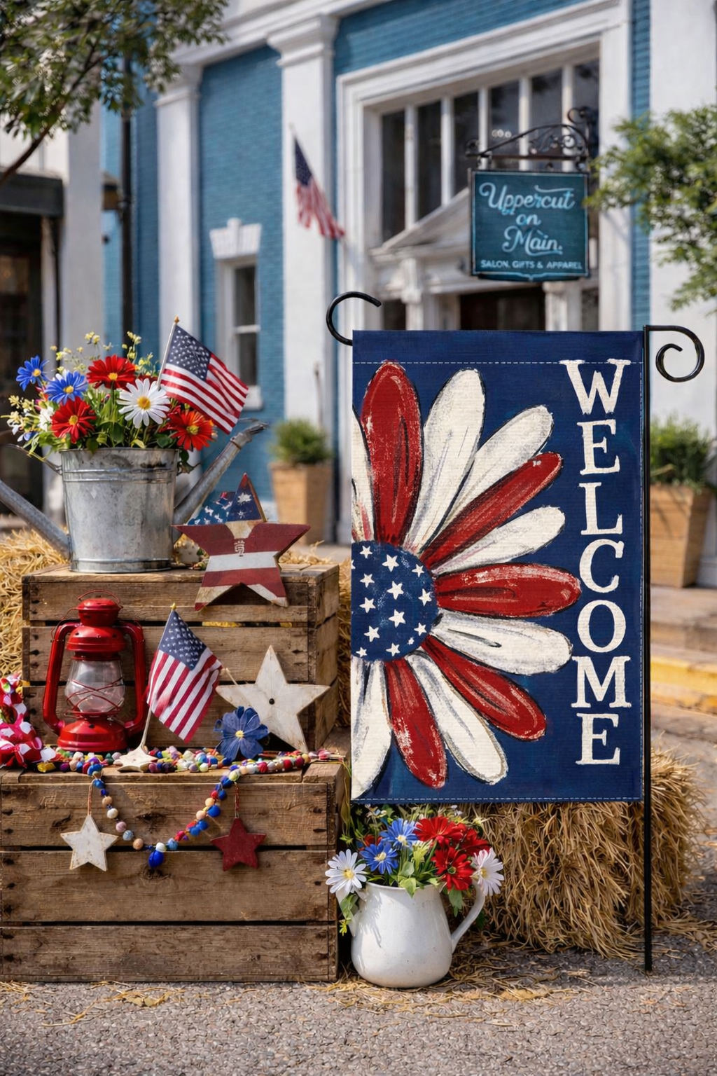 Patriotic ( GARDEN FLAGS )