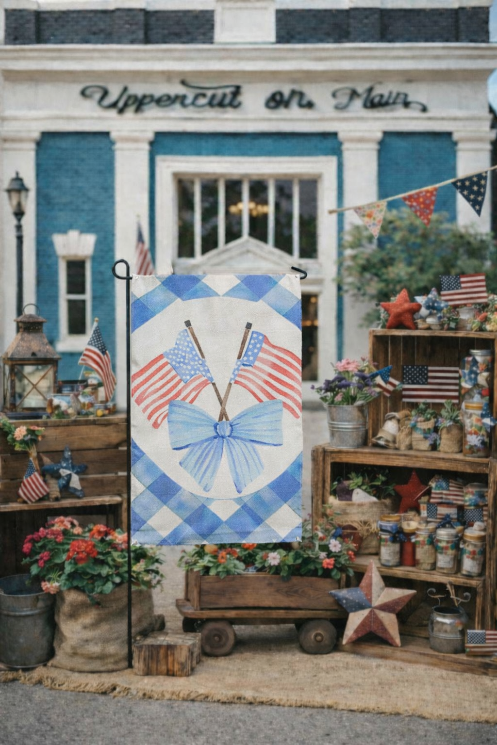 Patriotic ( GARDEN FLAGS )