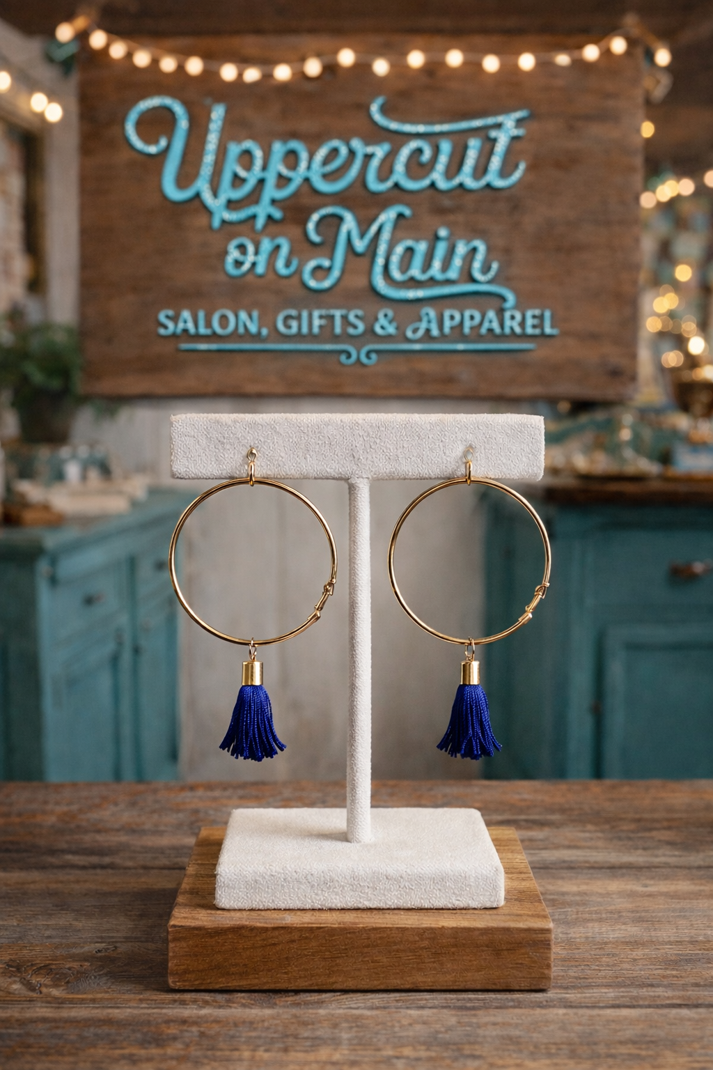 STELLA Matte Color Hoop Earrrings