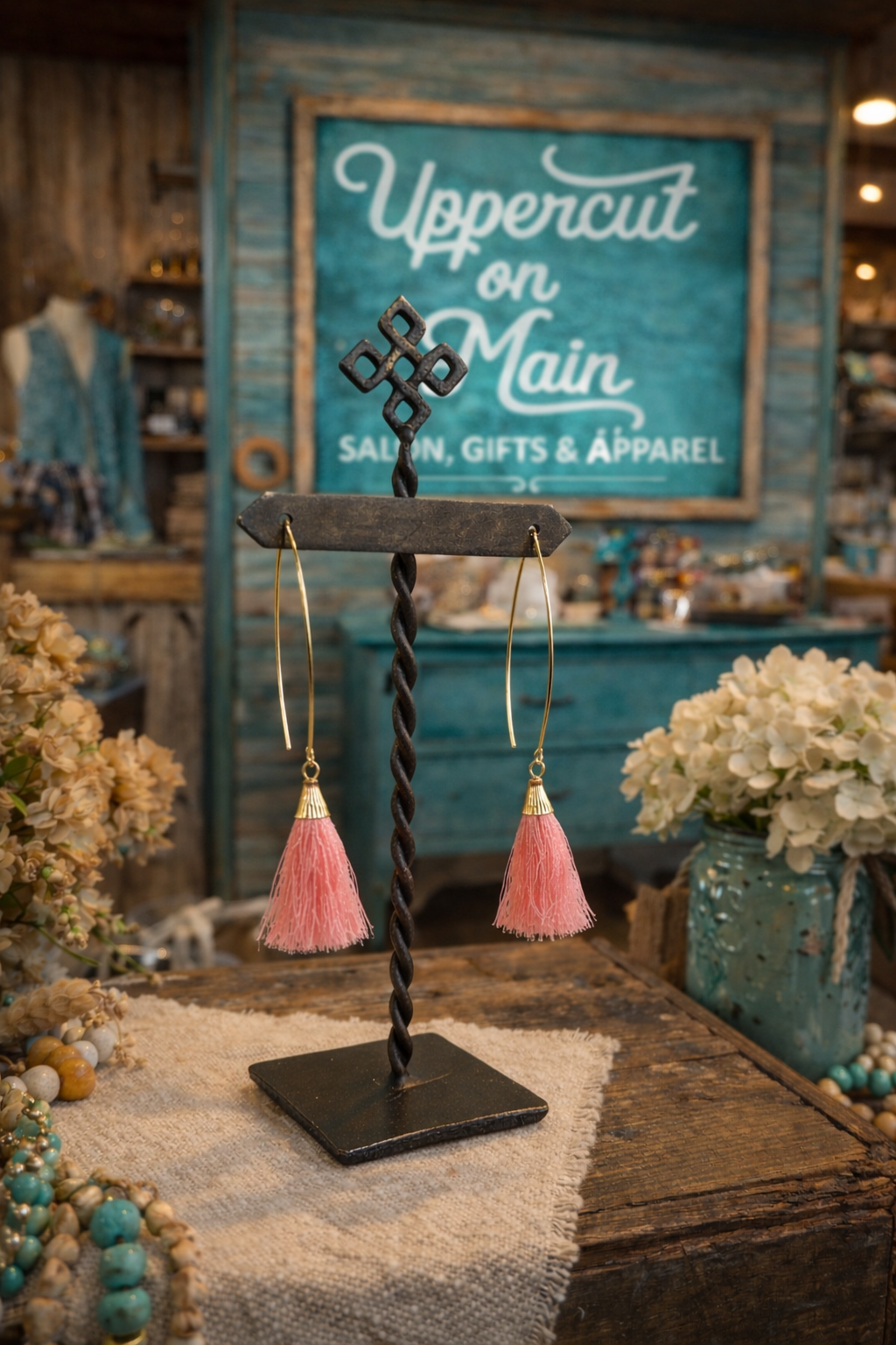Tear Drop Tassel earrings