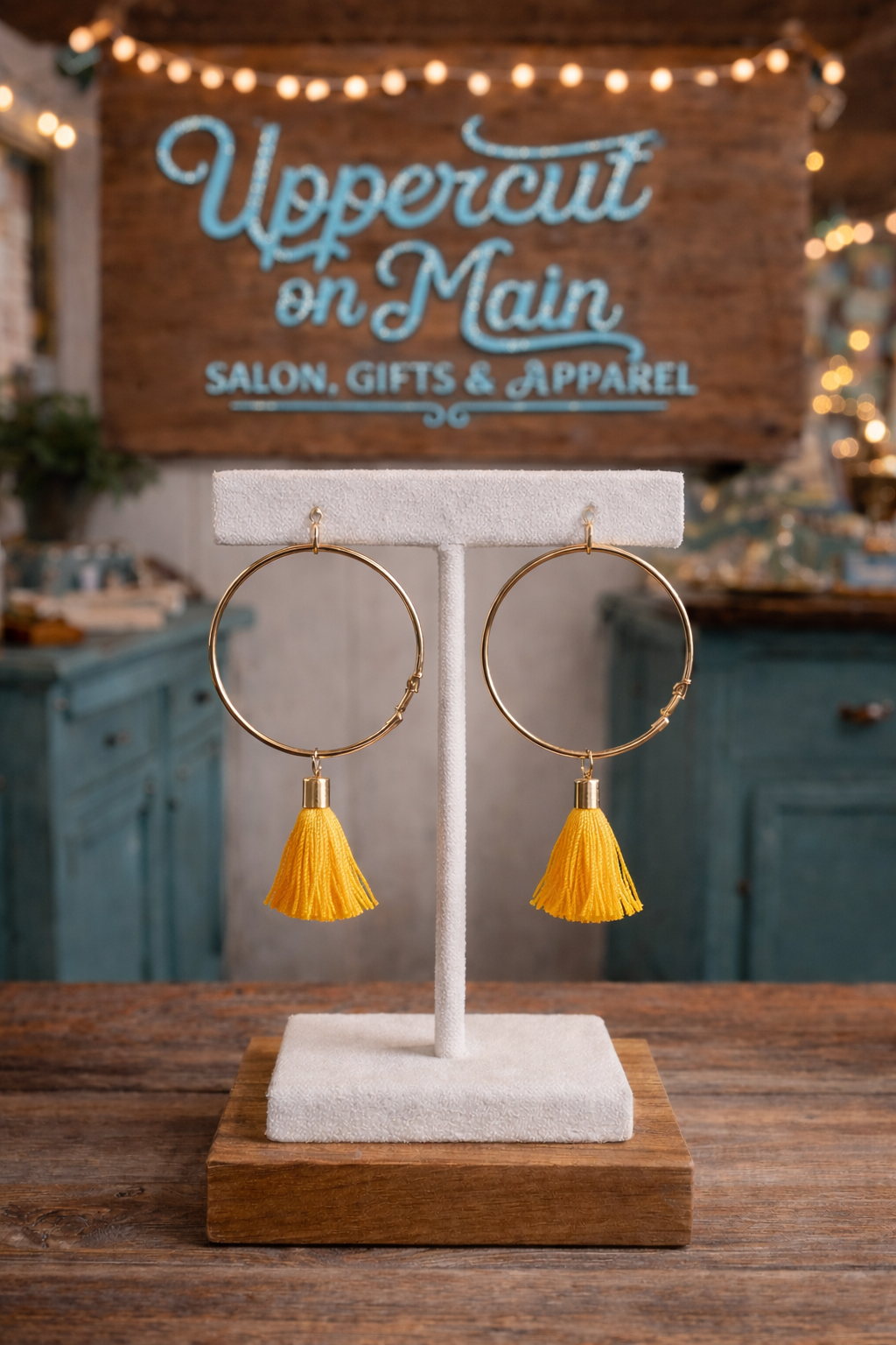 STELLA Matte Color Hoop Earrrings