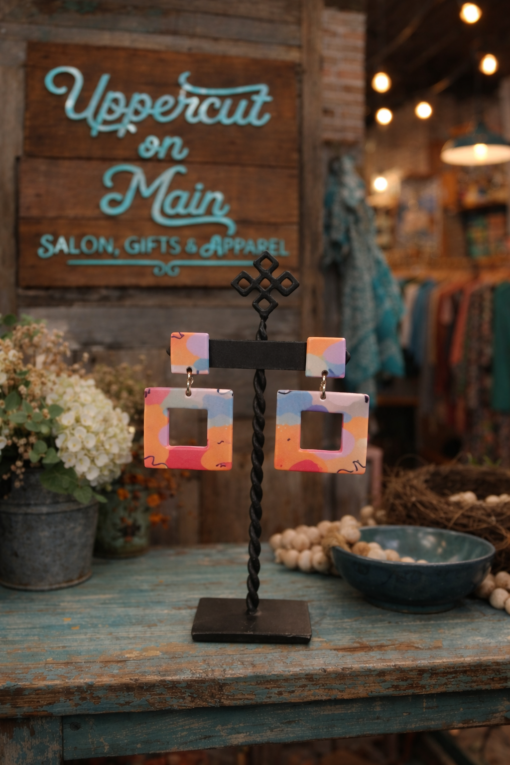 STELLA Clay Earrings