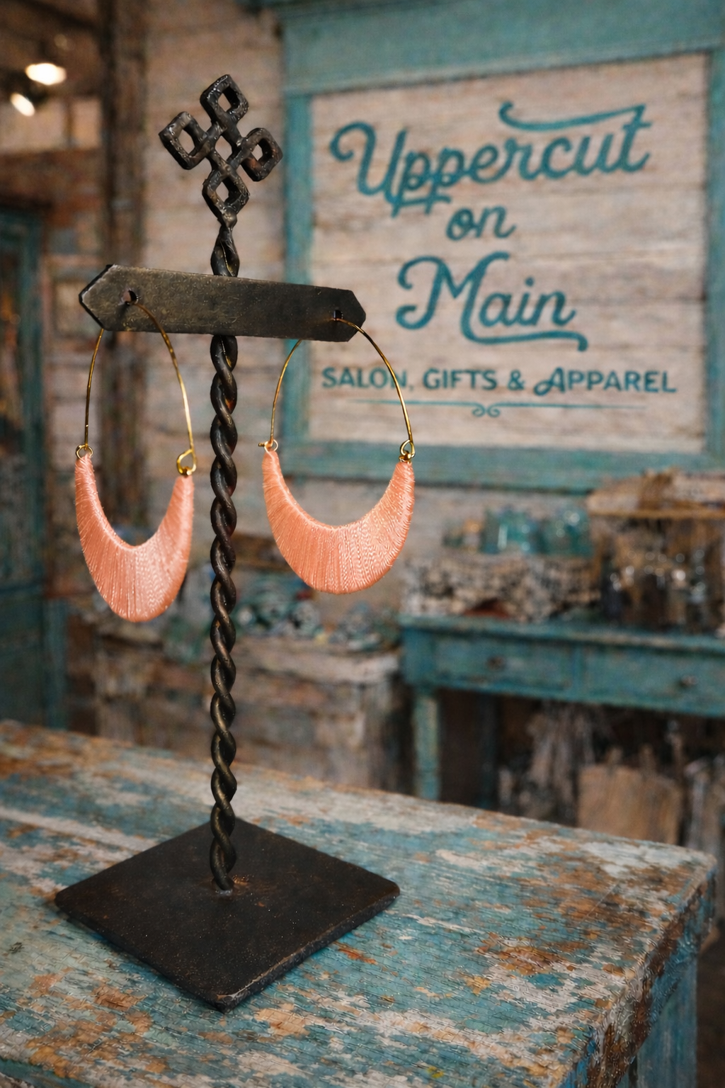 STELLA ( Colored Crescent ) Earrings