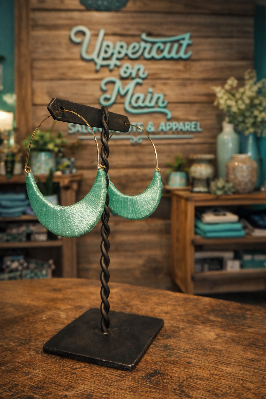STELLA ( Colored Crescent ) Earrings