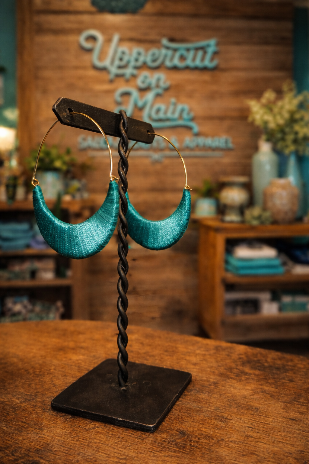 STELLA ( Colored Crescent ) Earrings