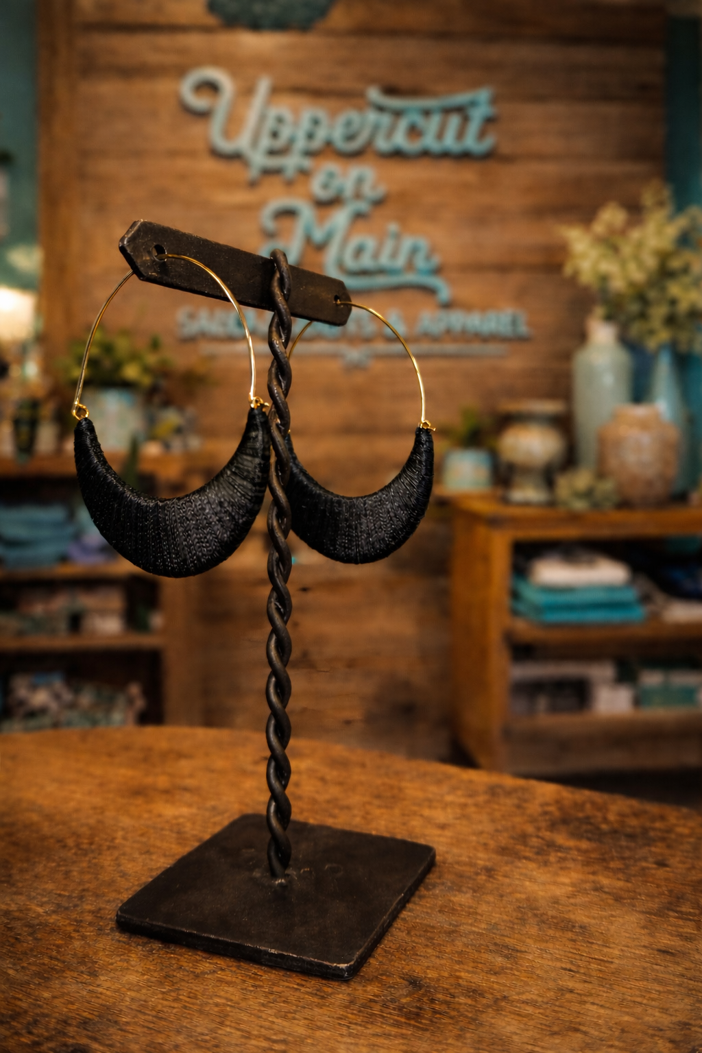 STELLA ( Colored Crescent ) Earrings