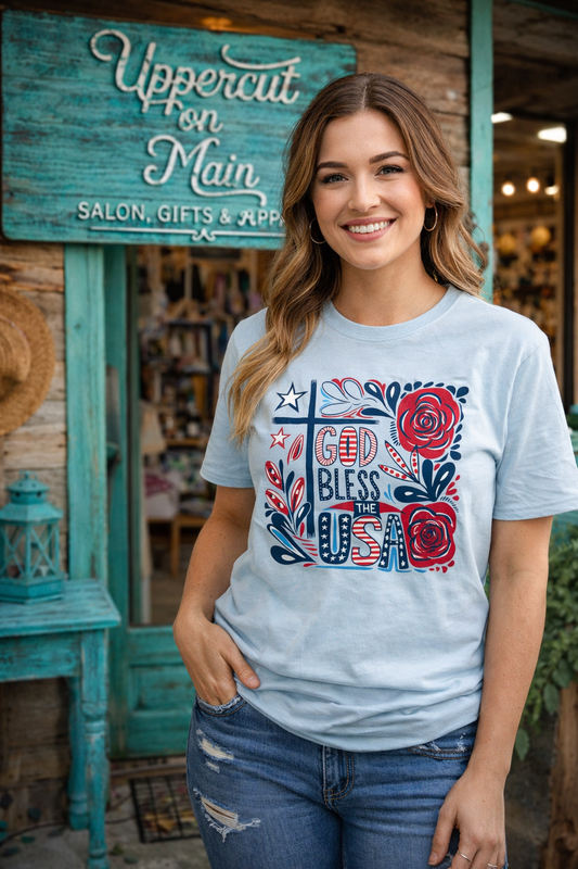 UCOM Custom ( God Bless The USA ) Shirt