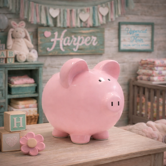 Pink Piggy Bank