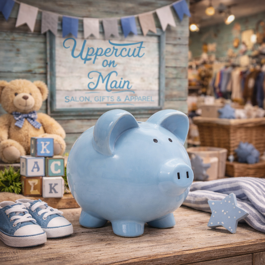 Blue Piggy Bank