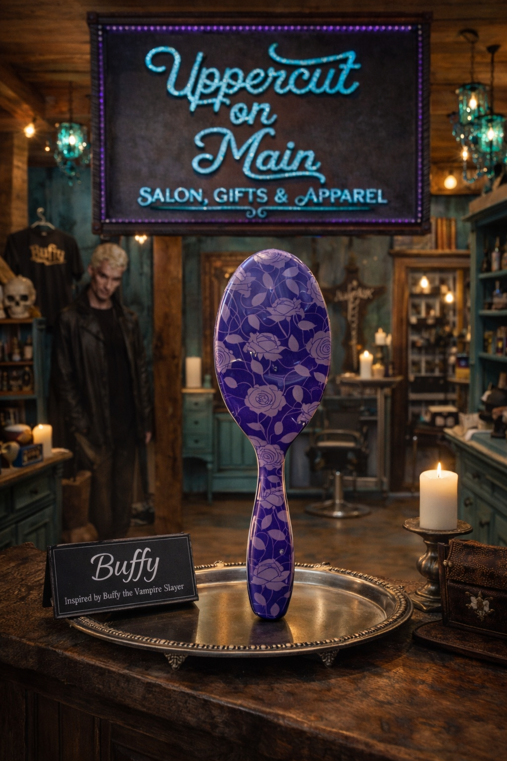 FRAMAR Detangle Brush Goth