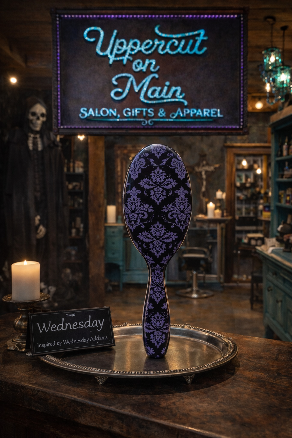 FRAMAR Detangle Brush Goth