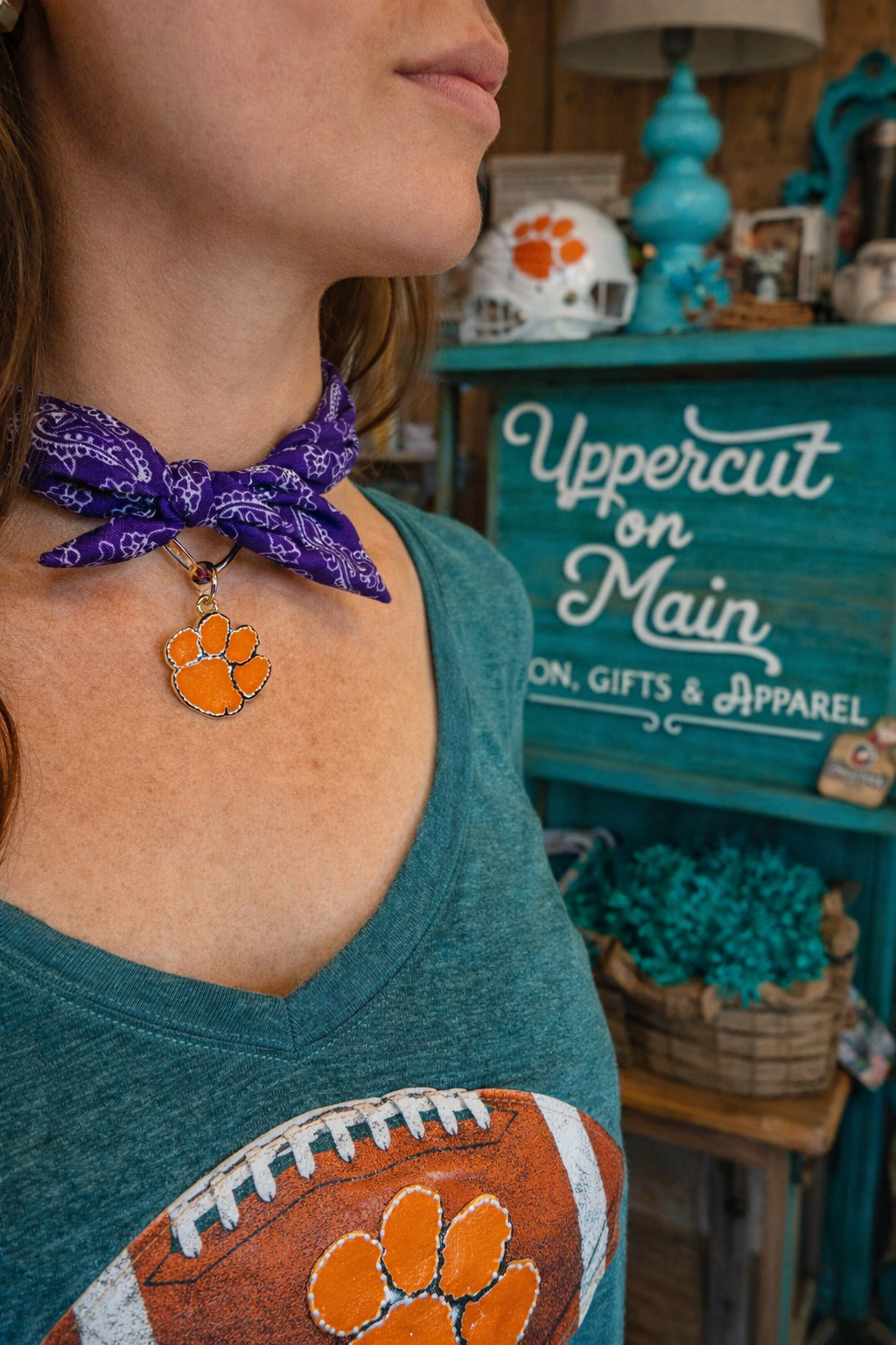 CANVAS STYLE Scarf Necklace