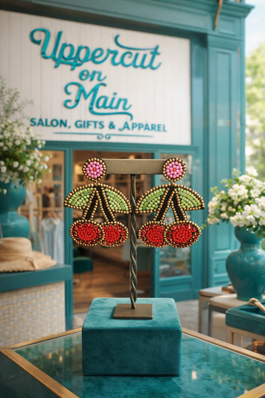 JM Cherry Earrings