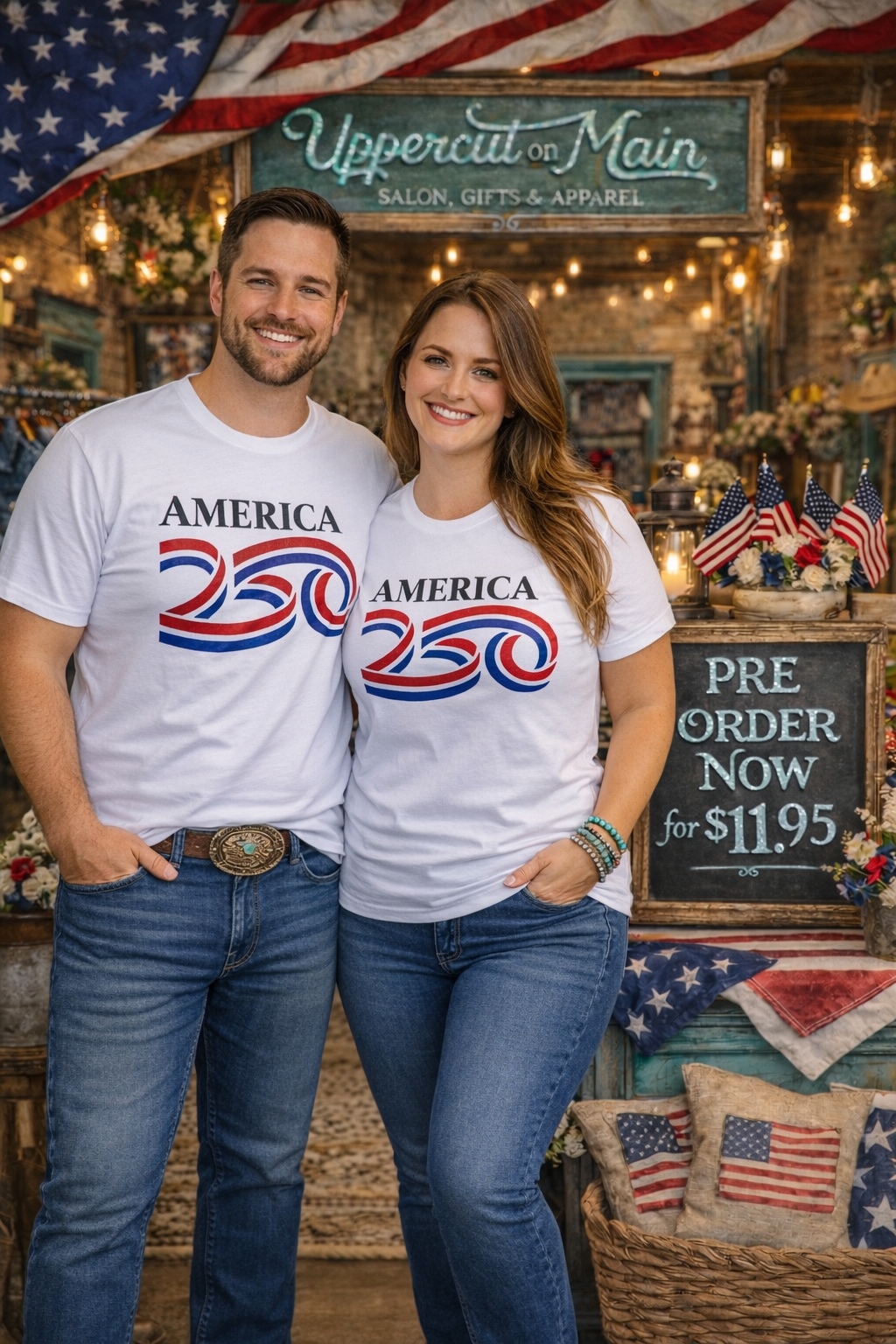 AMERICA 250 CUSTOM T-SHIRT