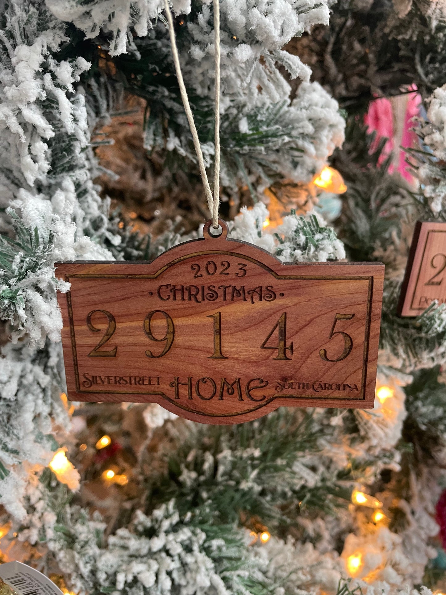 Zip Code Ornament