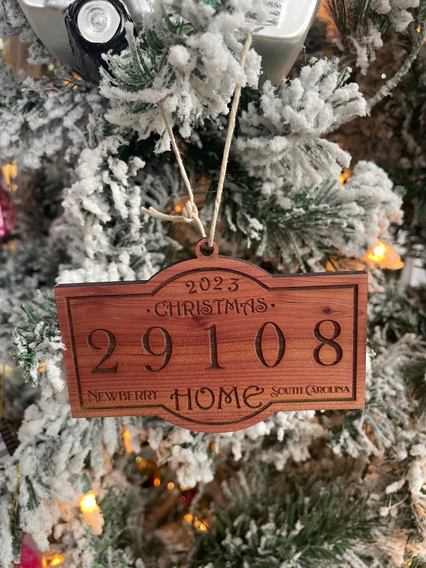 Zip Code Ornament