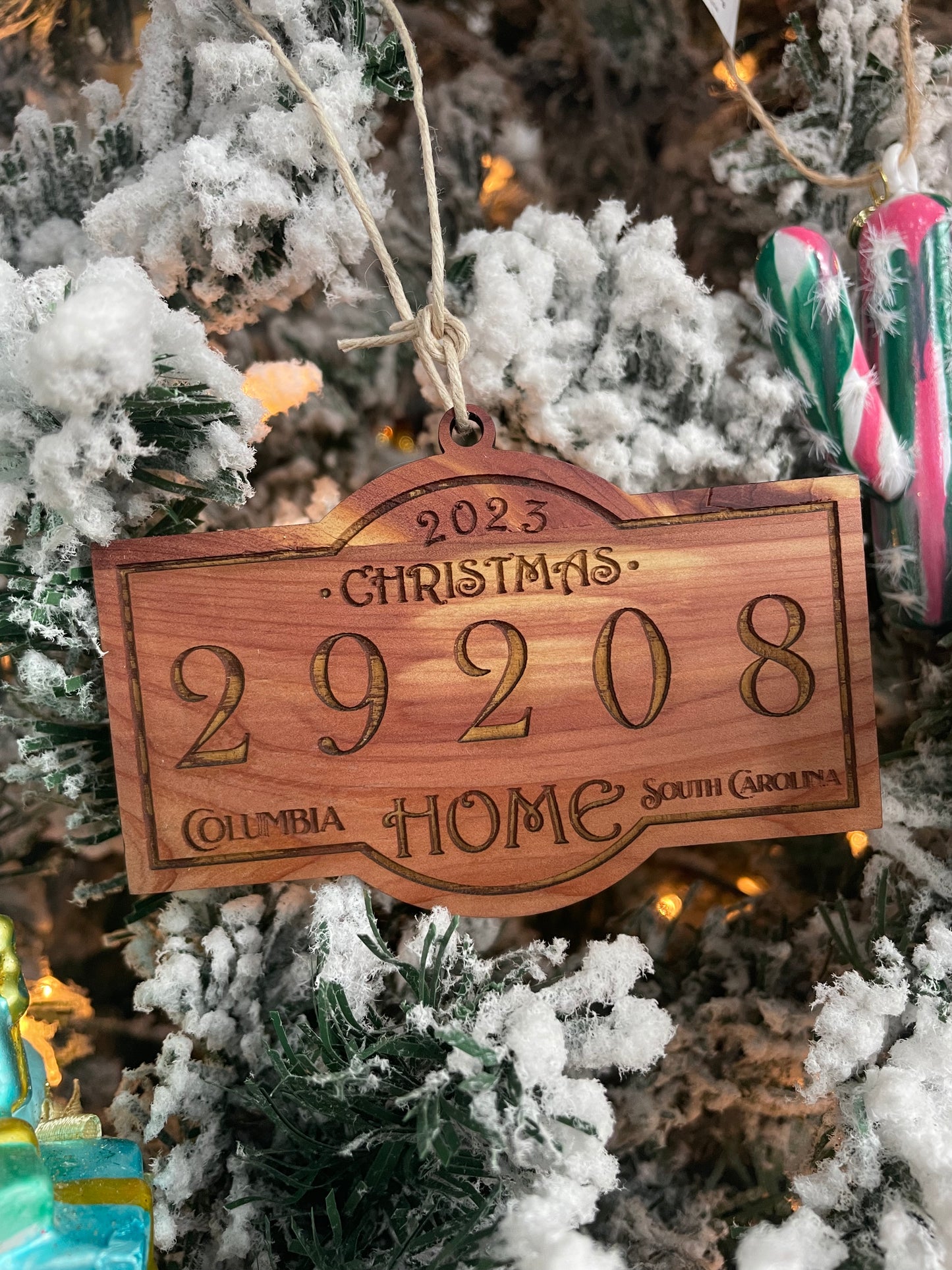 Zip Code Ornament