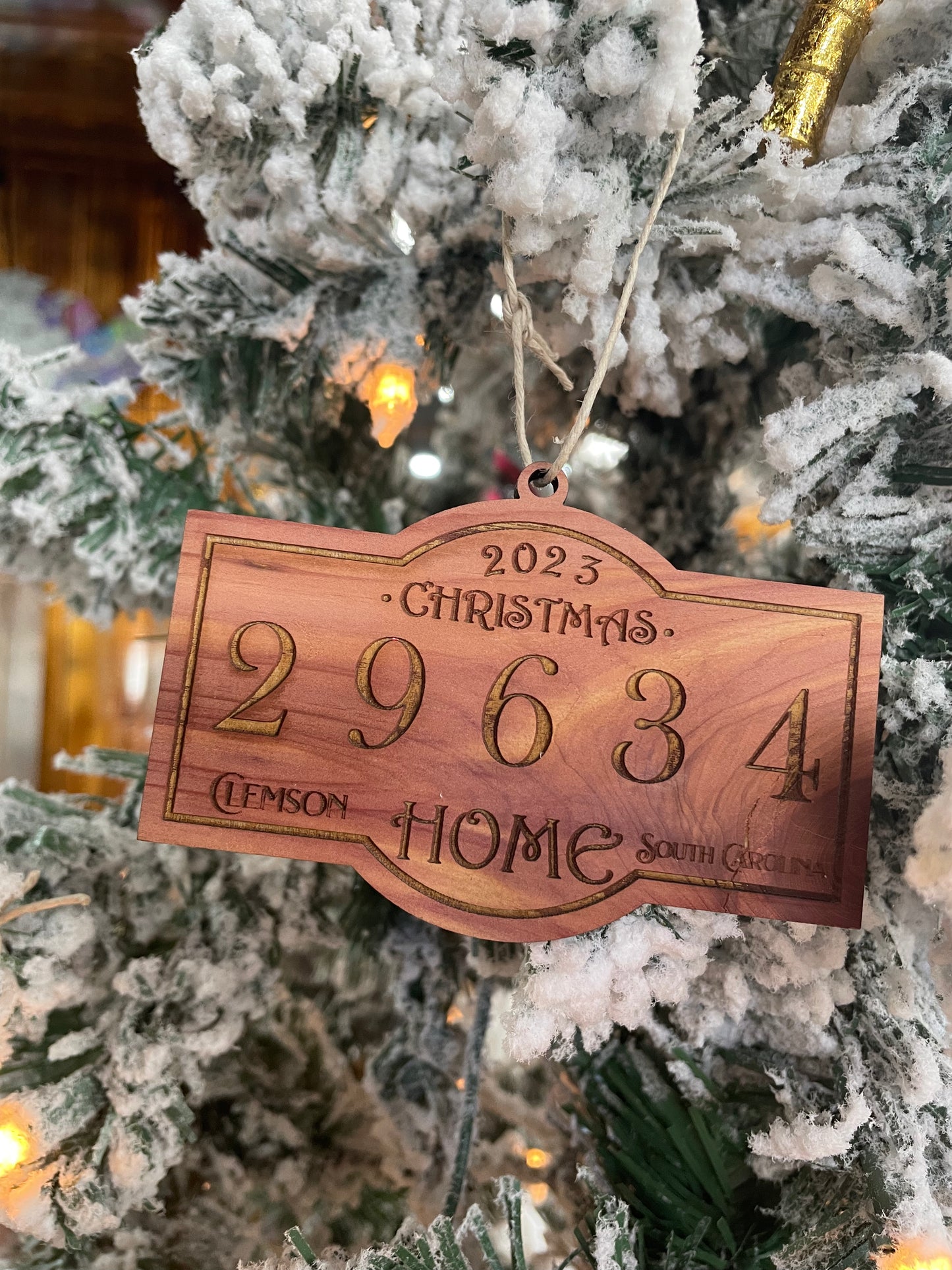 Zip Code Ornament